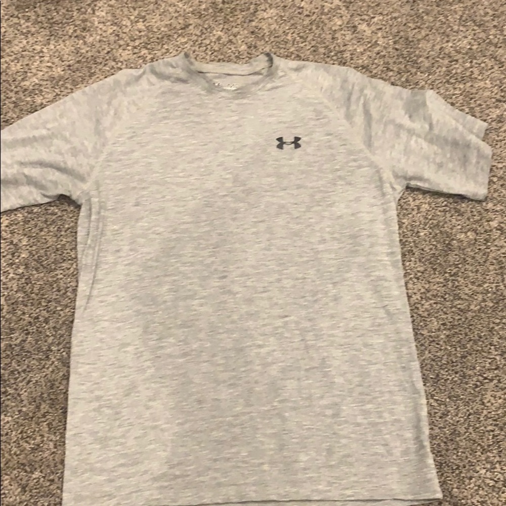 Under Armour Gray athletic shirt